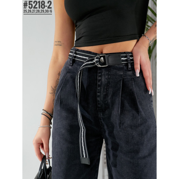 ДЖЕГІНСИ СТРЕЙЧЕВІ  ПОЯСОМ У КОМПЛЕКТІ