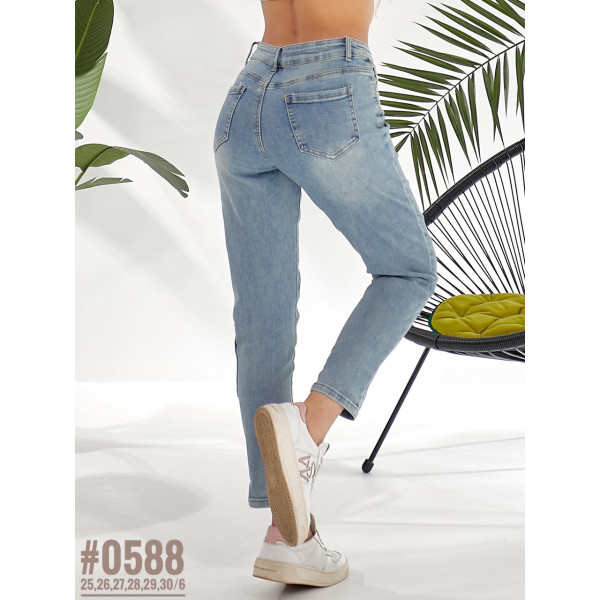 Жіночі MOM Jeans розмірний ряд 25,26,27,28,29,30