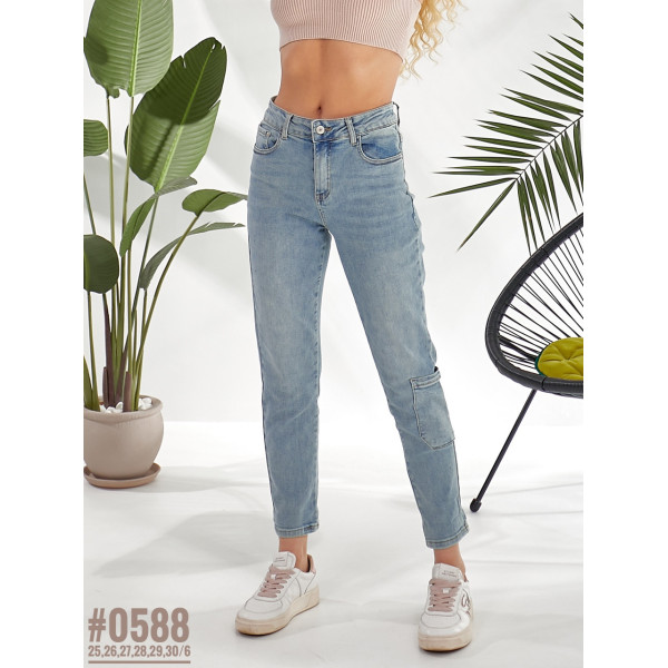 Жіночі MOM Jeans розмірний ряд 25,26,27,28,29,30