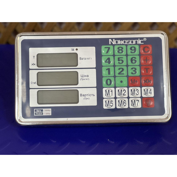 Бездротові електронні ваги Nocasonic до 600 кг WiFi