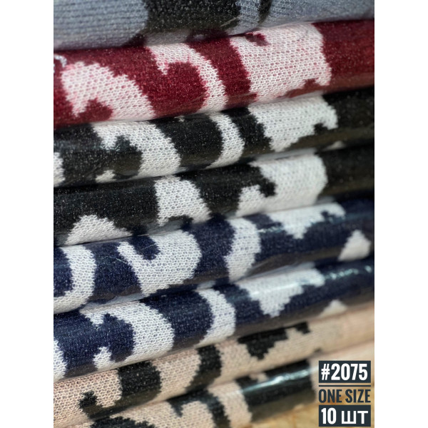 Жіночий светр с коміром стійка універсального розміру 48-54