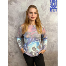 Жіночий джемпер з тонкого кашеміру універсального розміру 50-54