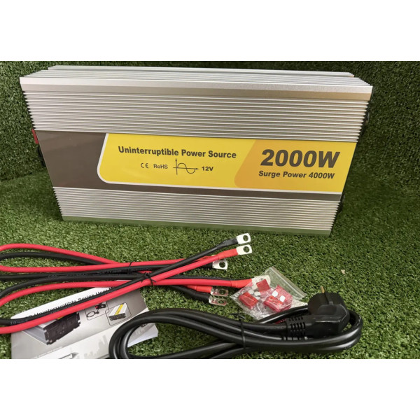 Перетворювач напруги чистий синус с зарядyним UPS Power Inverter JYINS 2000W/4000W