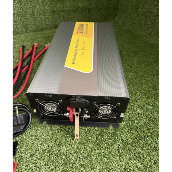 Перетворювач напруги чистий синус с зарядyним UPS Power Inverter JYINS 2000W/4000W