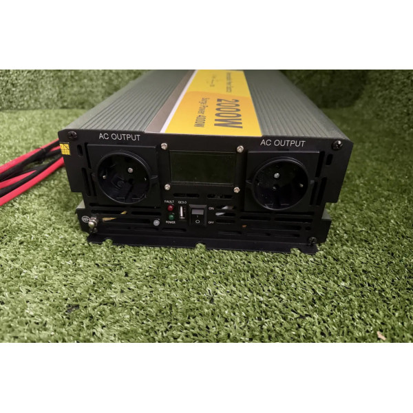 Перетворювач напруги чистий синус с зарядyним UPS Power Inverter JYINS 2000W/4000W