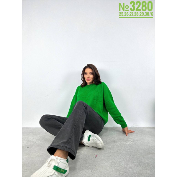 СІРІ ДЖИНСИ КЛЬОШ РОЗМІРНИЙ РЯД 25,25,27,28,29,30