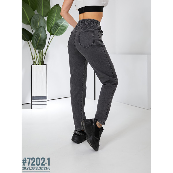 Джегінси з поясом на резинці розмірний ряд 28-33