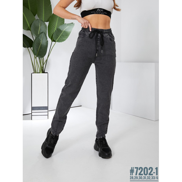 Джегінси з поясом на резинці розмірний ряд 28-33