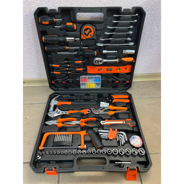 Набір якісних інструментів у кейсі 157 предметів