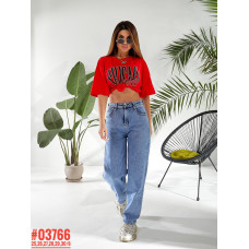 Жіночі джинси Baggy Jeans розмірний ряд 25,26,27,28,29,30