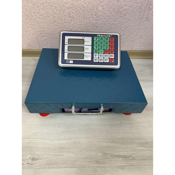 Бездротова платформна вага Nokasonic, до 200 кг.