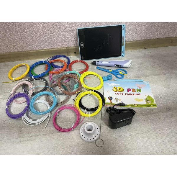 3D-ручка з планшетом Світ Фантазій у твоїх руках із LCD дисплеєм