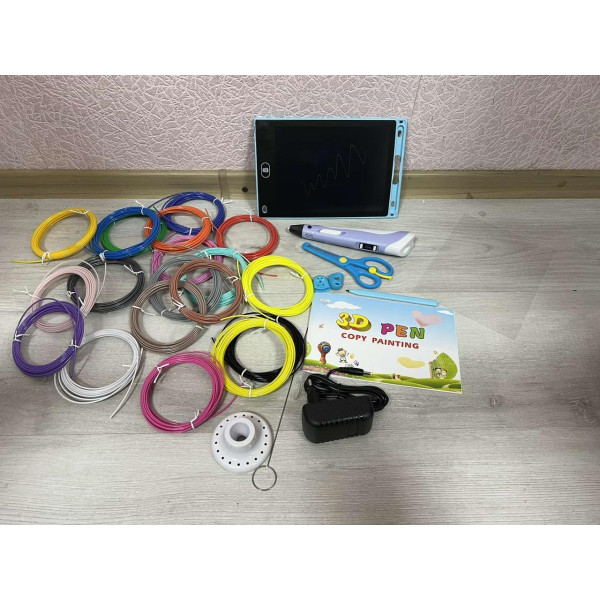 3D-ручка з планшетом Світ Фантазій у твоїх руках із LCD дисплеєм