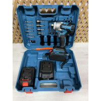 Акумуляторний ударний гайковерт із набором аксесуарів