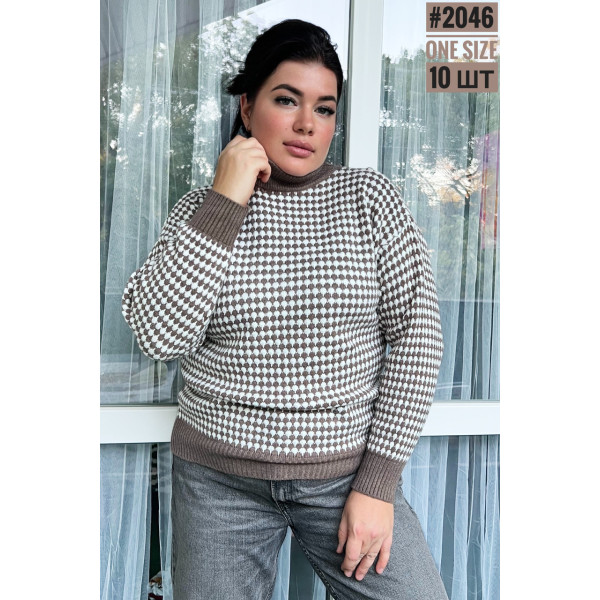 Жіночий светр універсального розміру 48-54