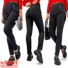 ЖІНОЧІ ДЖЕГІНСИ З БРЕЛКОМ НАПІВБАТАЛЬНІ РОЗМІРИ 28,29,30,31,32,33