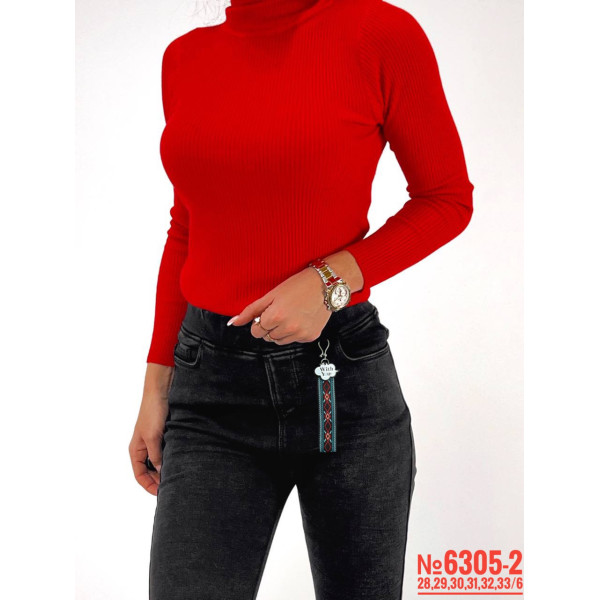 ЖІНОЧІ ДЖЕГІНСИ З БРЕЛКОМ НАПІВБАТАЛЬНІ РОЗМІРИ 28,29,30,31,32,33