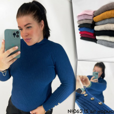 Щільний гольф з декором на рукаві універсальний розмір