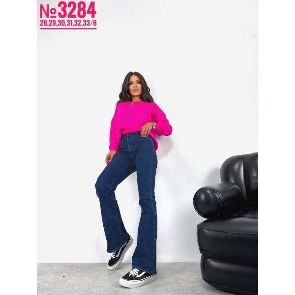 ДЖИНСИ КЛЕШ РОЗМІРНИЙ РЯД 28,29,30,31,32,33
