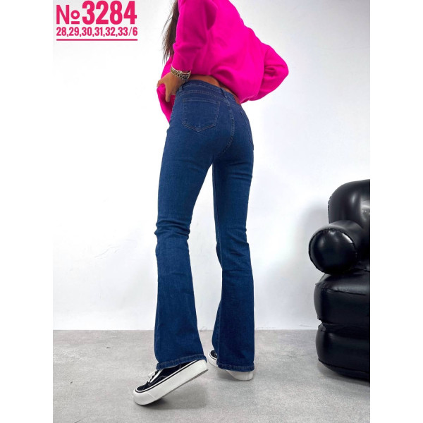 ДЖИНСИ КЛЕШ РОЗМІРНИЙ РЯД 28,29,30,31,32,33