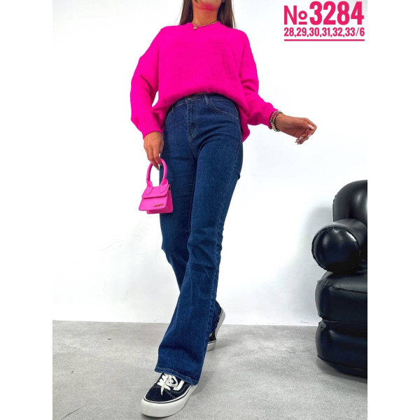 ДЖИНСИ КЛЕШ РОЗМІРНИЙ РЯД 28,29,30,31,32,33