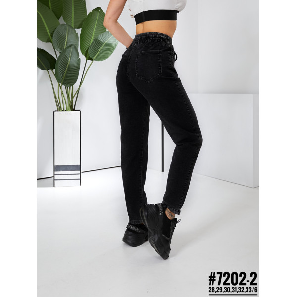 Джегінси з поясом на резинці розмірний ряд 28-33