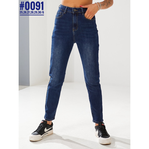 Джинси мом mom fit розмірний ряд 25,26,27,28,29,30