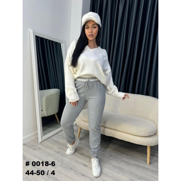 НАПІВБАТАЛЬНІ ЖІНОЧІ СПОРТИВНІ ШТАНИ, ТРИКОТАЖ З СТРЕЙЧЕМ