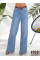 Жіночі джинси палаццо розмірний ряд 25,26,27,28,29,30