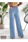 Жіночі джинси палаццо розмірний ряд 25,26,27,28,29,30