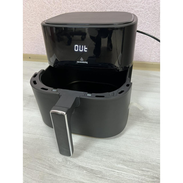 Аерогриль Crownberg СВ-5544 2000Вт, 6 л, повітряна фритюрниця без олії, кухонний аерогриль