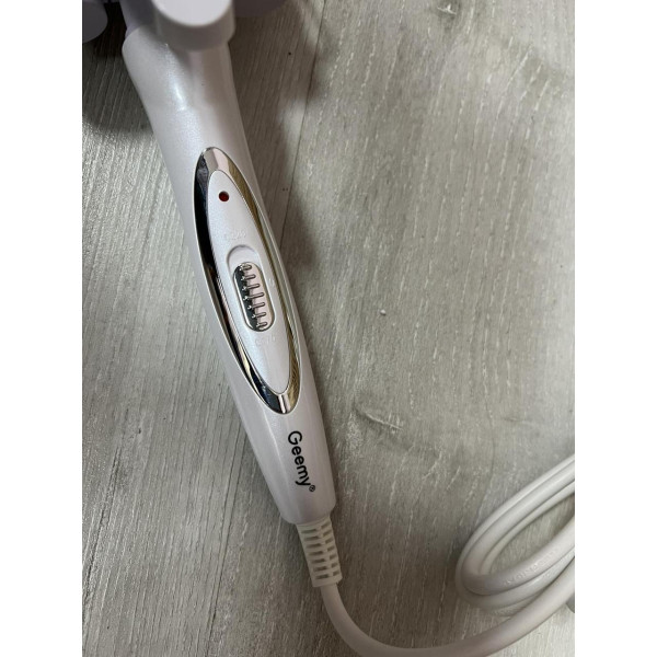 Щипці-плойка потрійна для завивки волосся з регулюванням температури Gemei