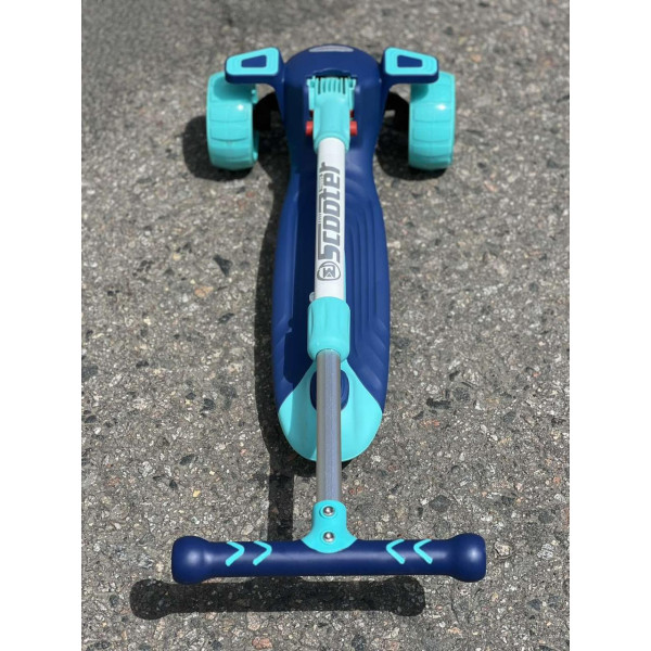 Дитячий триколісний самокат «Skyper» музичний з підсвічуванням