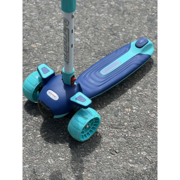 Дитячий триколісний самокат «Skyper» музичний з підсвічуванням