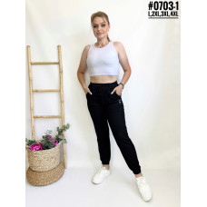 ЖІНОЧІ СПОРТИВНІ ШТАНИ НА МАНЖЕТІ № 0703-1