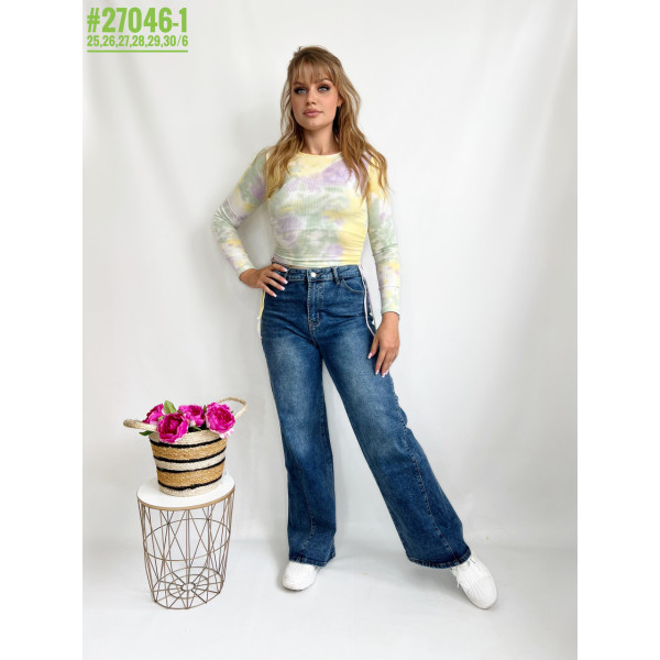 Джинси палаццо розмірний ряд 25,26,27,28,29,30