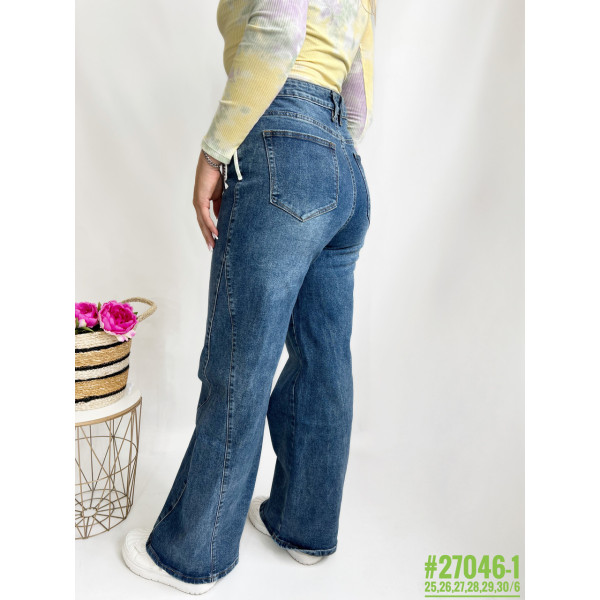 Джинси палаццо розмірний ряд 25,26,27,28,29,30