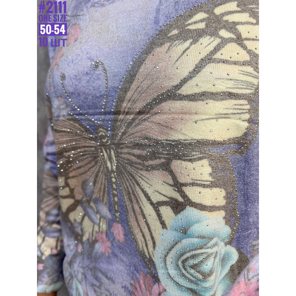 Жіночий джемпер з тонкого кашеміру універсального розміру 50-54