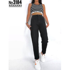 ЖІНОЧІ ДЖИНСИ МОМ БАТАЛЬНІ РОЗМІРИ 30,31,32,33,34,36