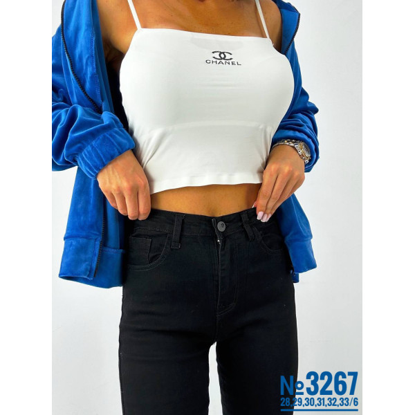 Жіночий чорний кльош розмірний ряд 28,29,30,31,32,33