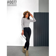 Чорна класична американка розмірний ряд 25,26,27,28,29,30