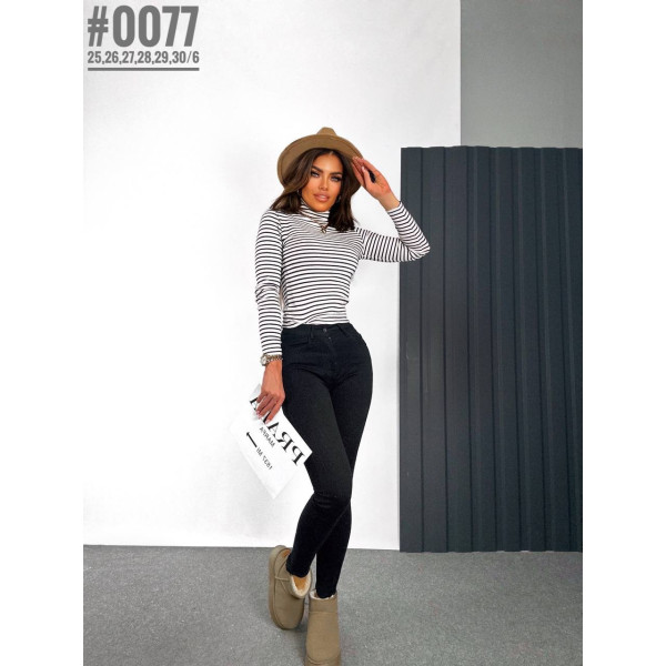 Чорна класична американка розмірний ряд 25,26,27,28,29,30