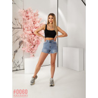 Жіночі шорти з рванкою розмірний ряд 25,26,27,28,29,30