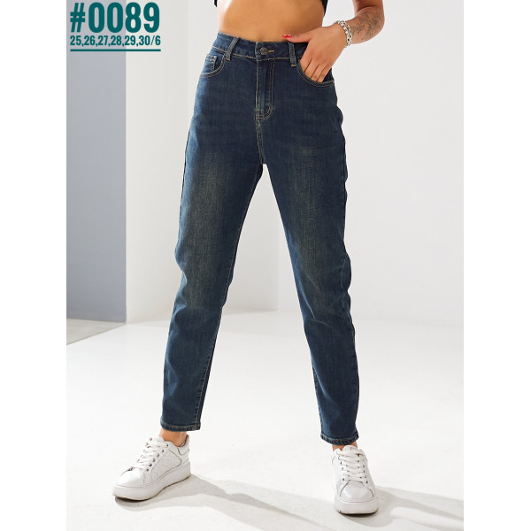 Джинси мом mom fit розмірний ряд 25,26,27,28,29,30