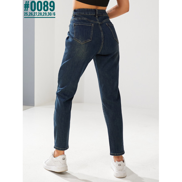 Джинси мом mom fit розмірний ряд 25,26,27,28,29,30