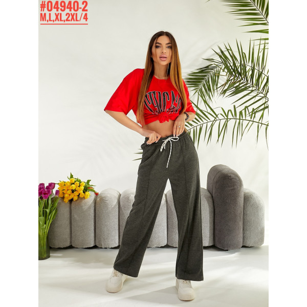 Жіночі штани палаццо розмірний ряд m,l,xl,2xl