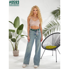 Жіночі джинси Палаццо розмірний ряд 25,26,27,28,29,30
