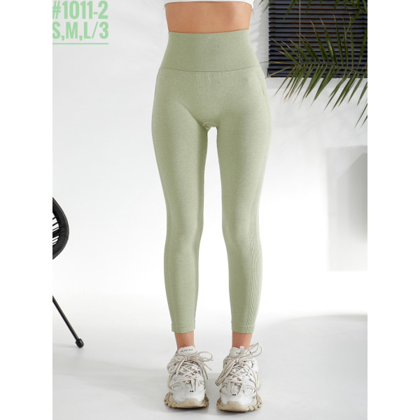 Жіночі лосини з ефектом push up та високою посадкою розмірний ряд M,L