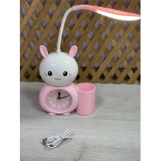 Комбінований дитячий годинник 3в1 з настільною лампою та органайзером для ручок