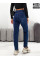 Жіночі джинси mom fit з утепленням № 0125